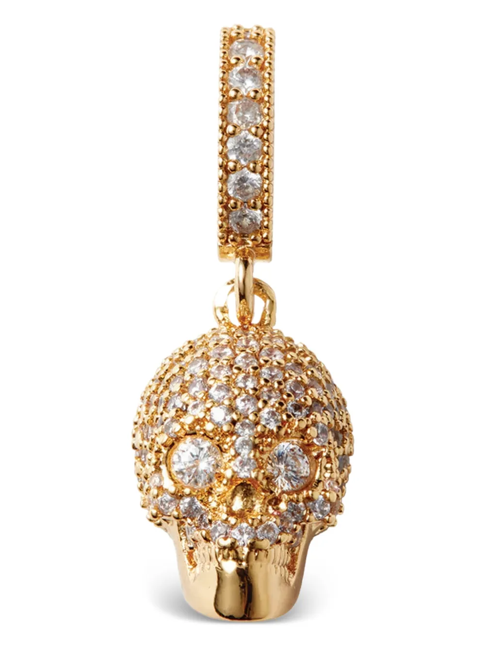 Crystal Haze Mr Nice skull-shaped pendant | Gold | Image 1