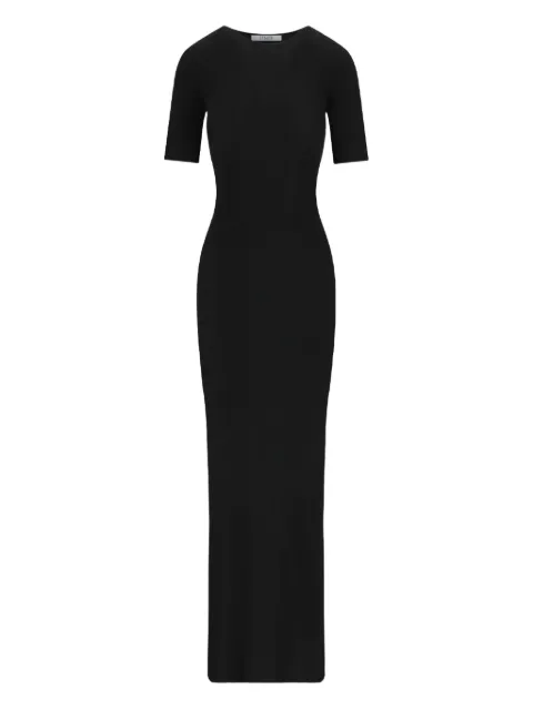 ETHER Apus ribbed midi dress