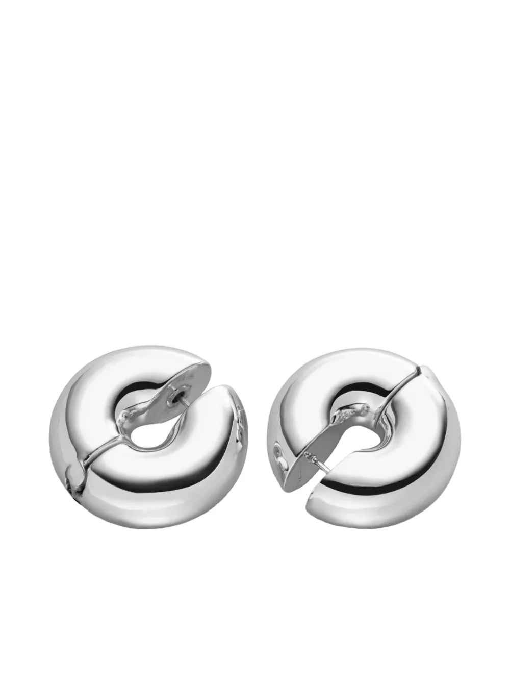Uncommon Matters Stratus hoop earrings - Zilver
