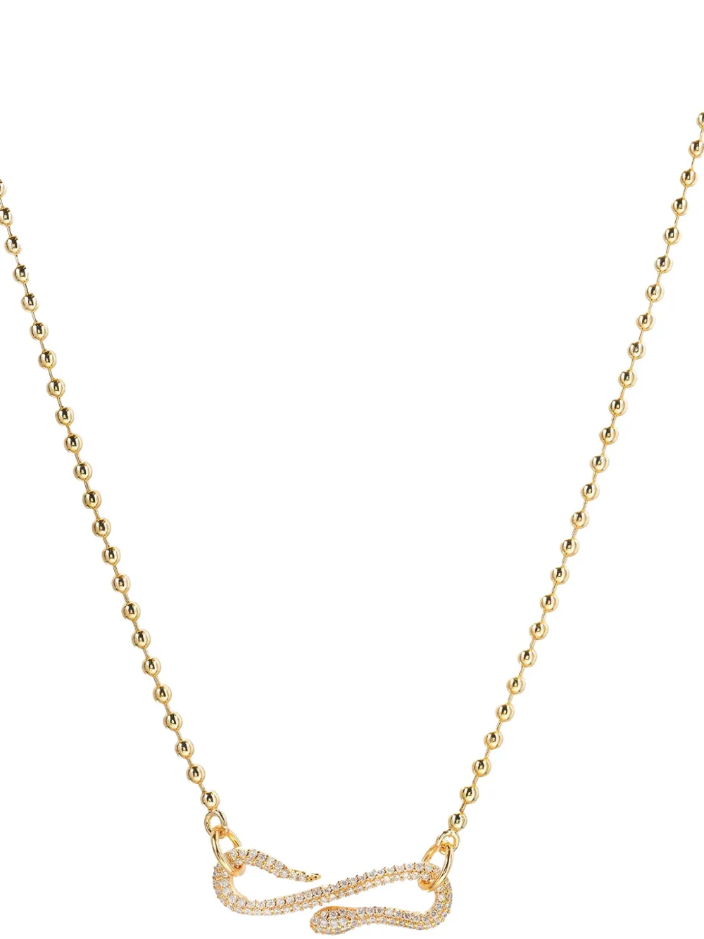 Crystal Haze Year Of The Snake necklace - Goud