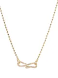 Crystal Haze Year Of The Snake necklace - Gold
