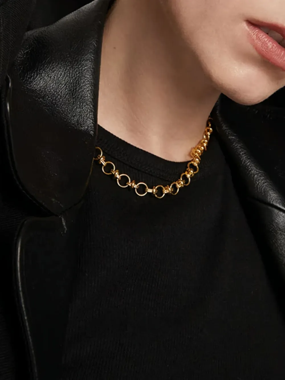 PD PAOLA Twister bangle bracelet - Goud