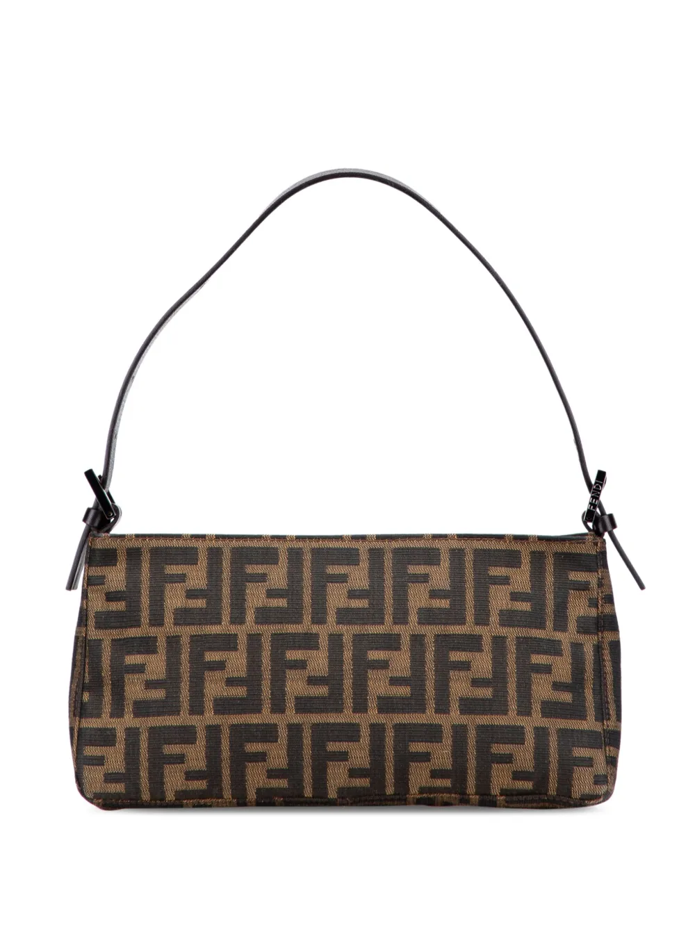 Fendi Pre-Owned 2000-2010 Zucchino Canvas Pochette shoulder bag | Brown | Image 1