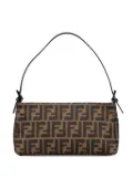 Fendi Pre-Owned 2000-2010 Zucchino Canvas Pochette shoulder bag - Brown