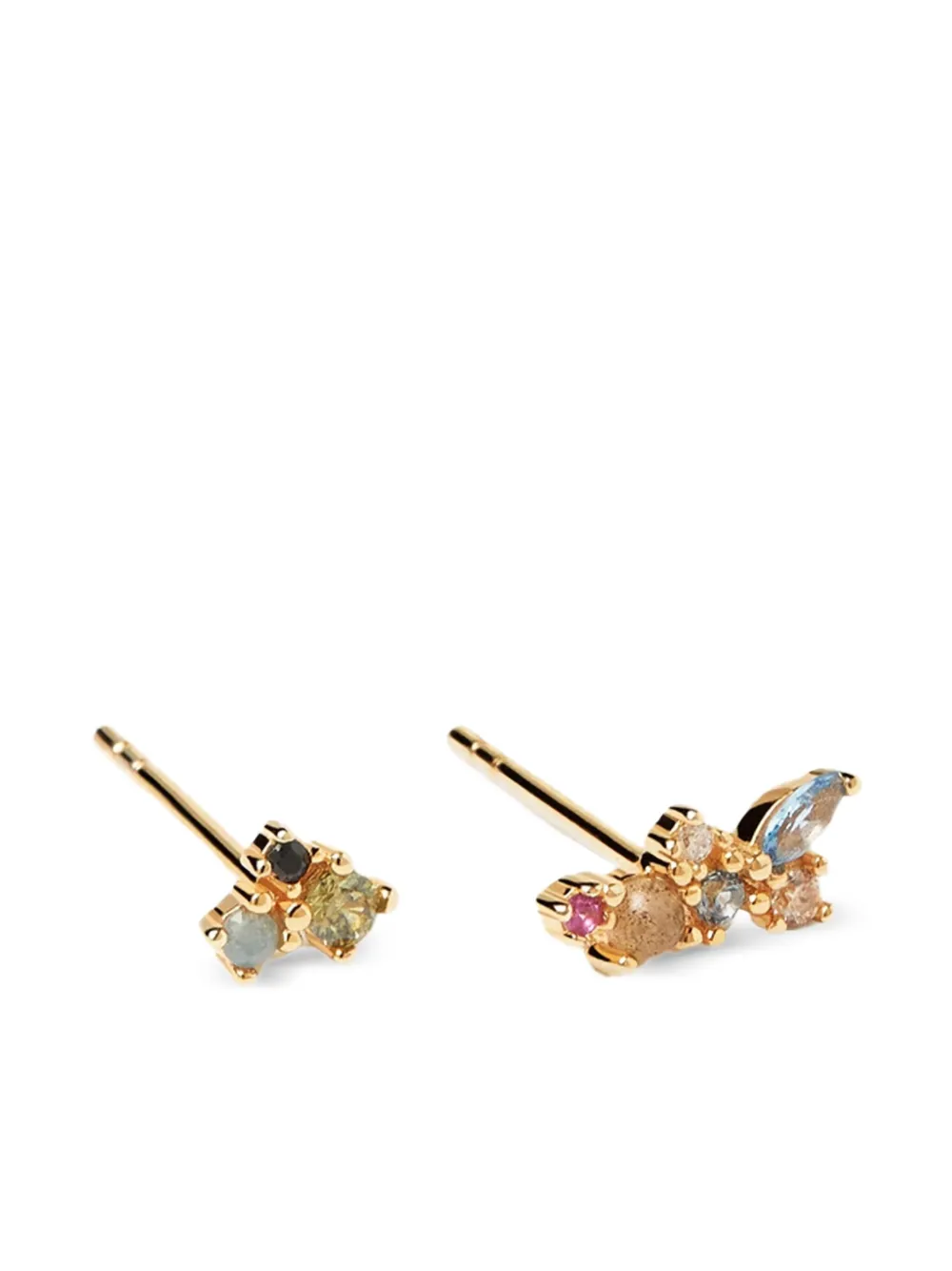 PD PAOLA Orecchini La Palette con pietre (3 pz) - Oro
