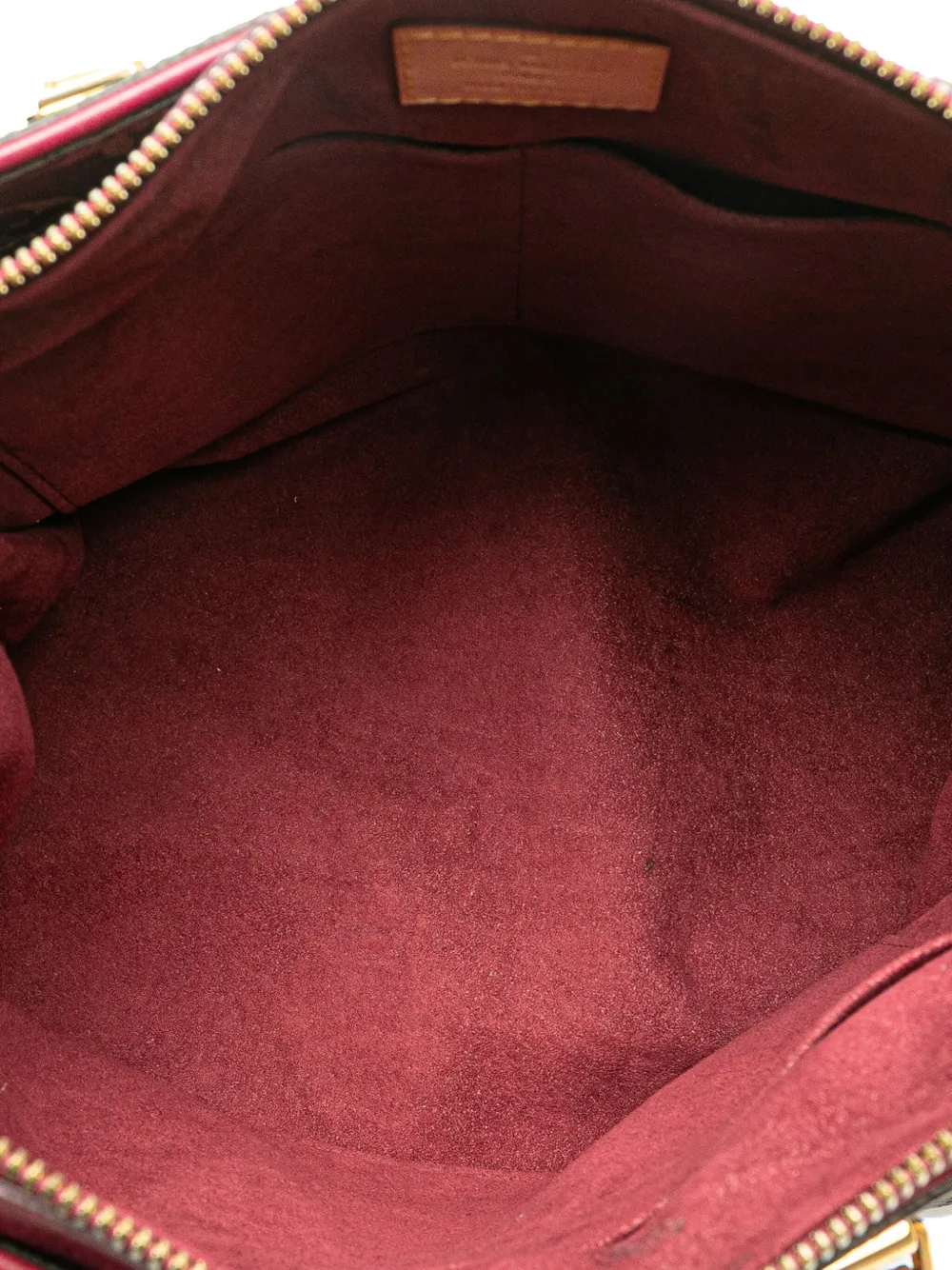 Pre-owned Louis Vuitton 2013 Monogram Pallas Mm Satchel In Brown
