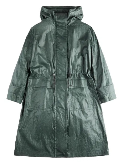 Fay drawstring-waist hooded parka