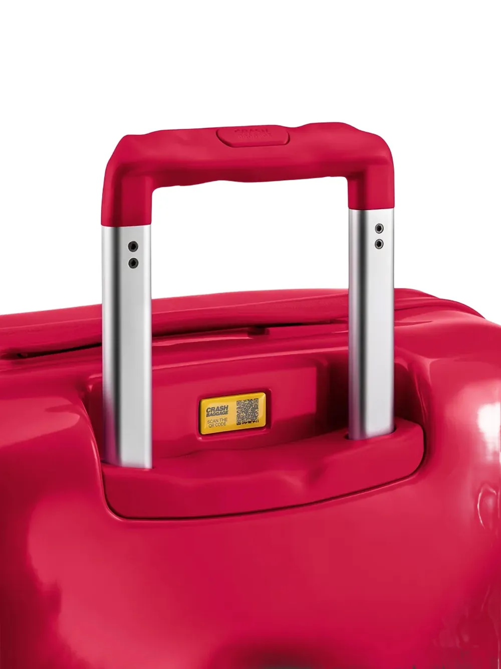 Crash Baggage Logo-detail Suitcase In Red