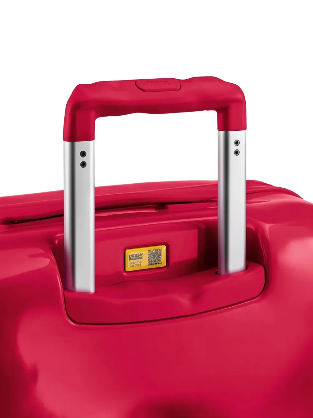 Crash Baggage Koffer met logodetail Rood