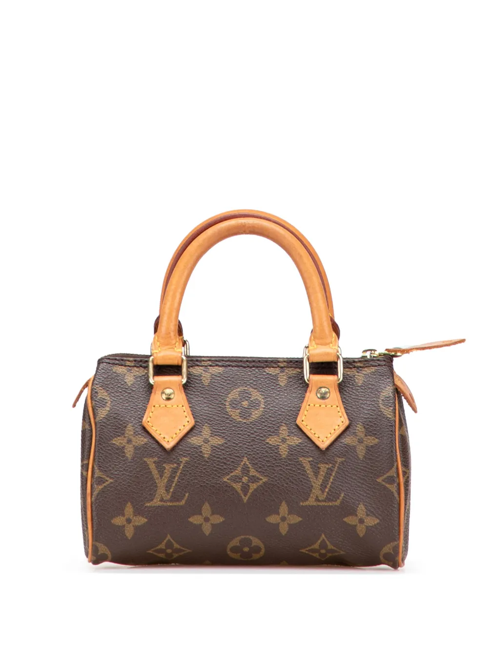 Louis Vuitton Pre-Owned 1994 モノグラム ミニ スピーディ HL サッチェルバッグ - ブラウン Louis Vuitton Pre-Owned 1994 モノグラム ミニ スピーディ HL サッチェルバッグ - ブラウン