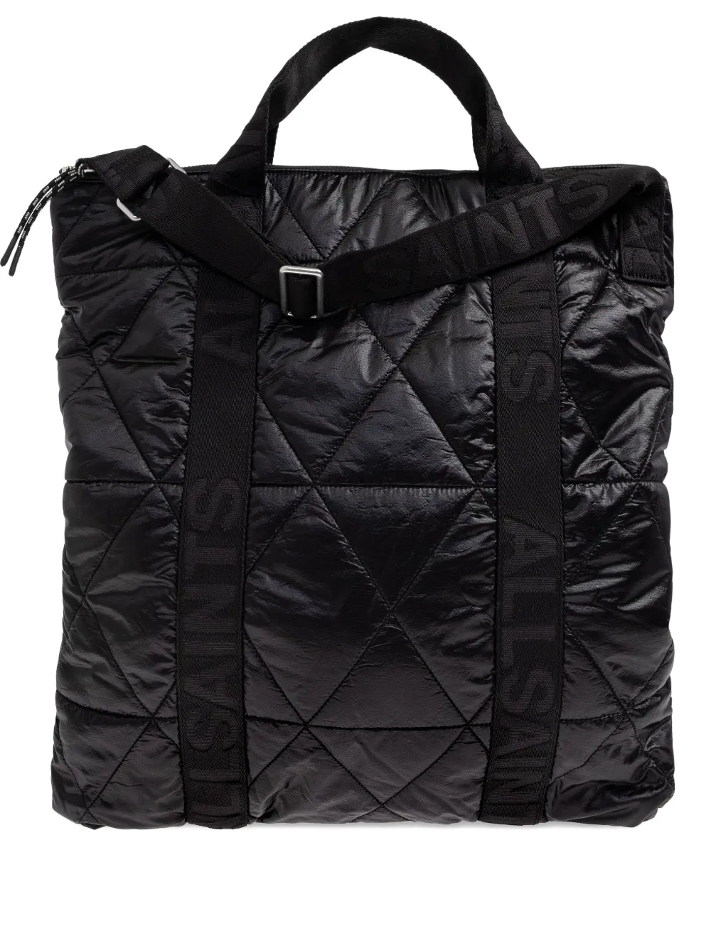 AllSaints Kei quilted backpack | Black | Image 1
