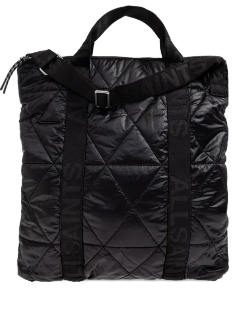 AllSaints Kei quilted backpack