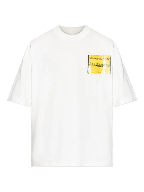 AllSaints playera con estampado gráfico