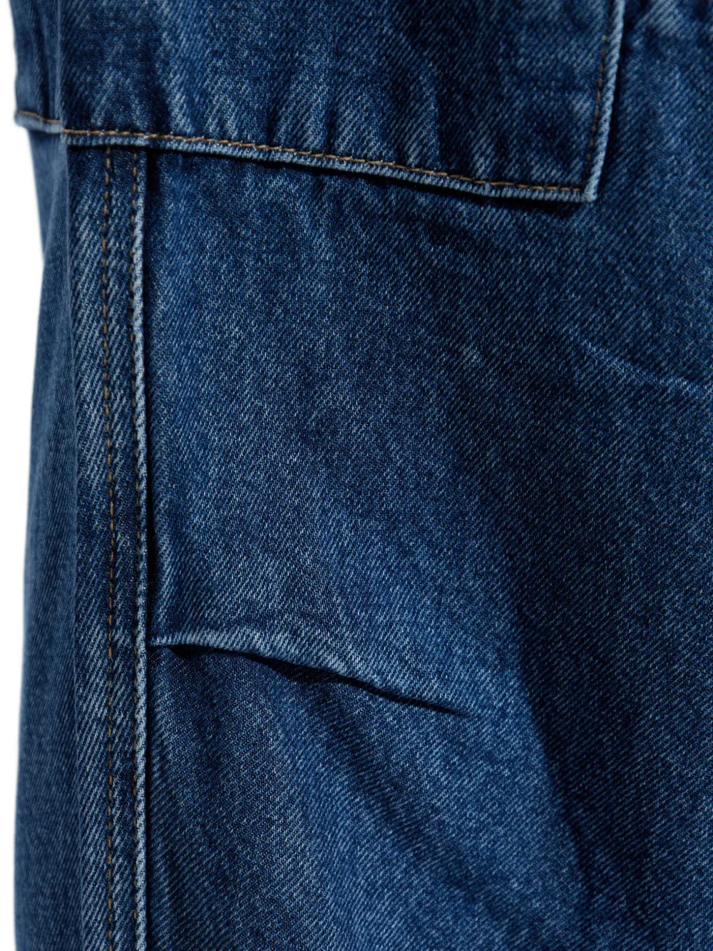 AllSaints Jeans met cargo zakken Blauw