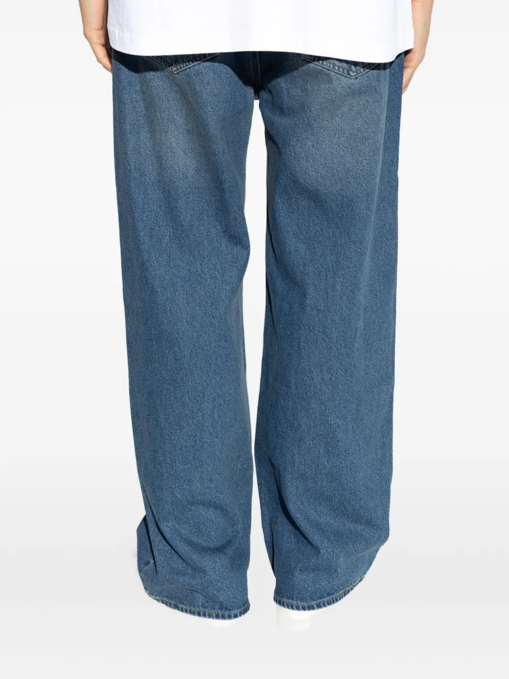 AllSaints Jeans met vijf zakken Blauw