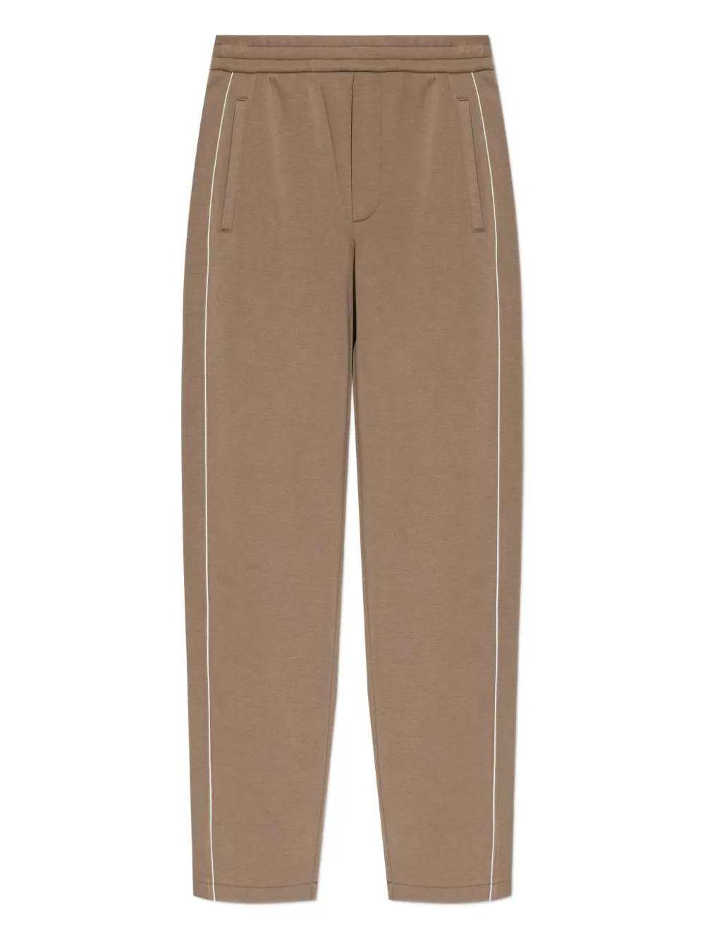 Emporio Armani side-stripe trousers | Neutrals | Image 1