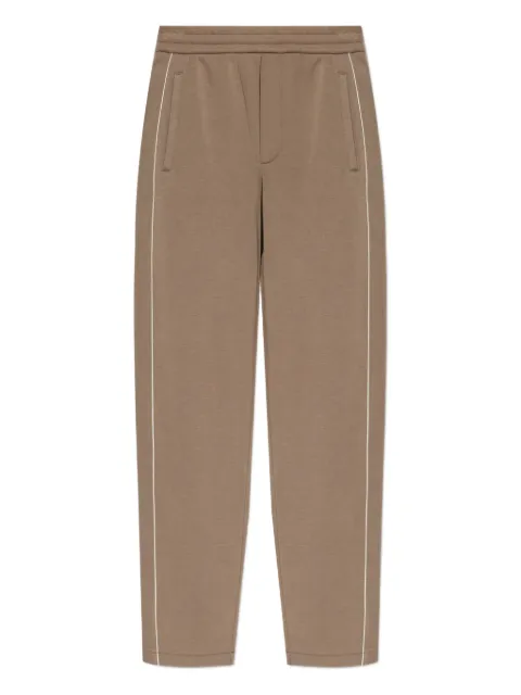 Emporio Armani side-stripe trousers