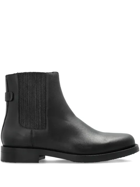AllSaints elastic-panel leather boots