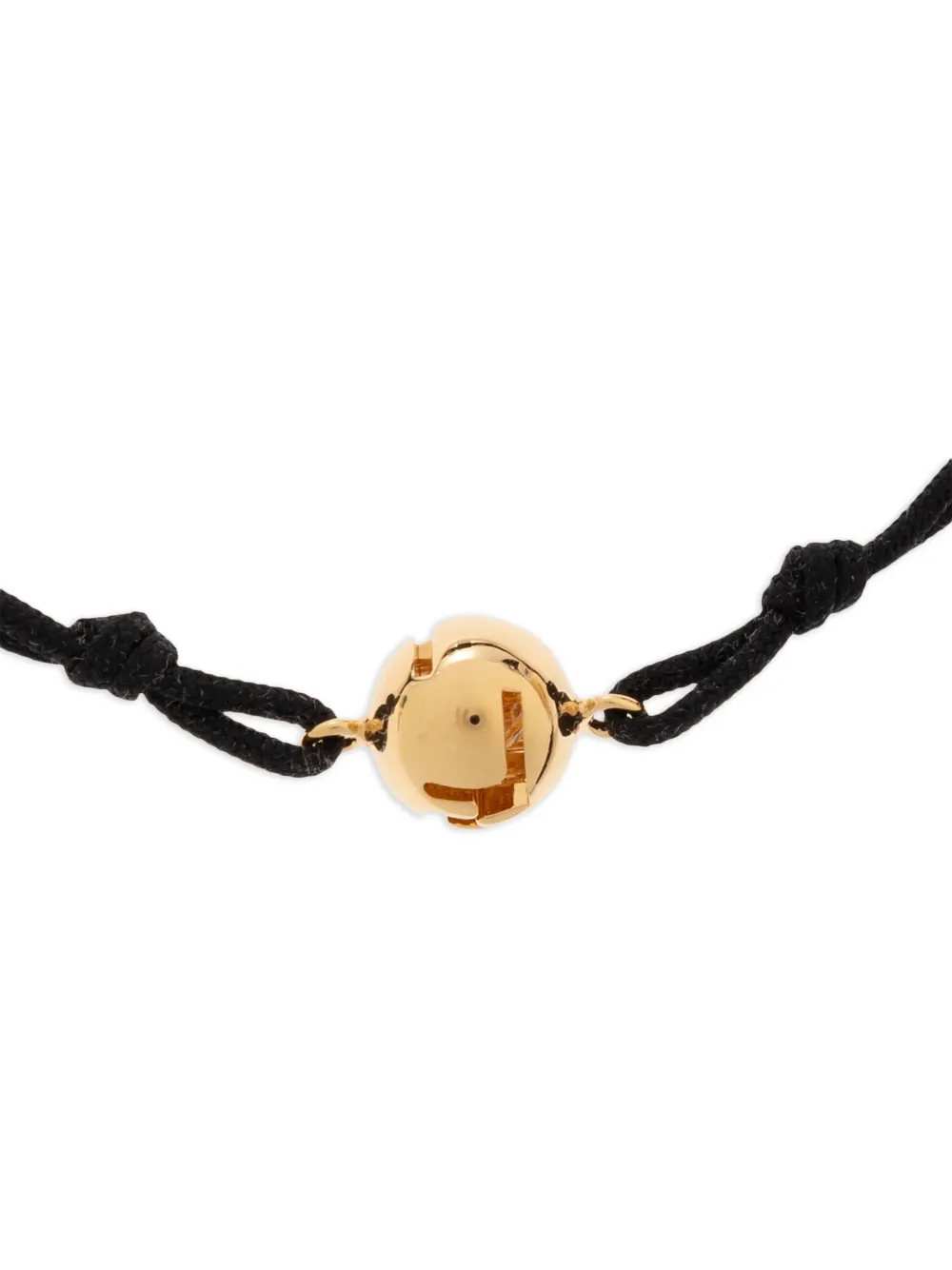  Fendi Pulsera Con Esfera - Negro 
