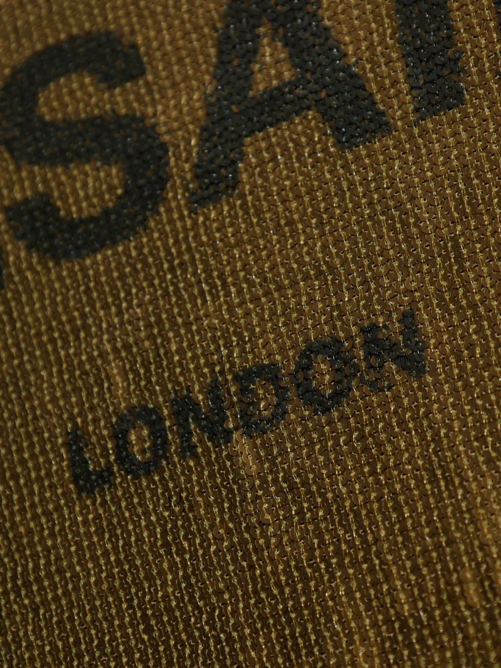 Allsaints Opal Sequin T-shirt Minidress In Gold