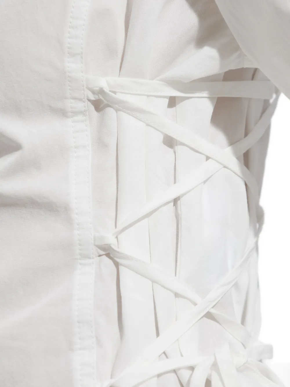 Allsaints Evanna Puff-sleeve Shirt In White