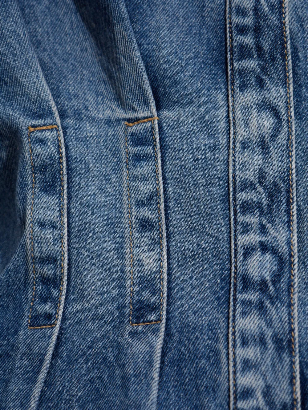 Allsaints Womens Vintage Indigo Nancy Slim-fit Fitted-waist Denim Shirt In Blue