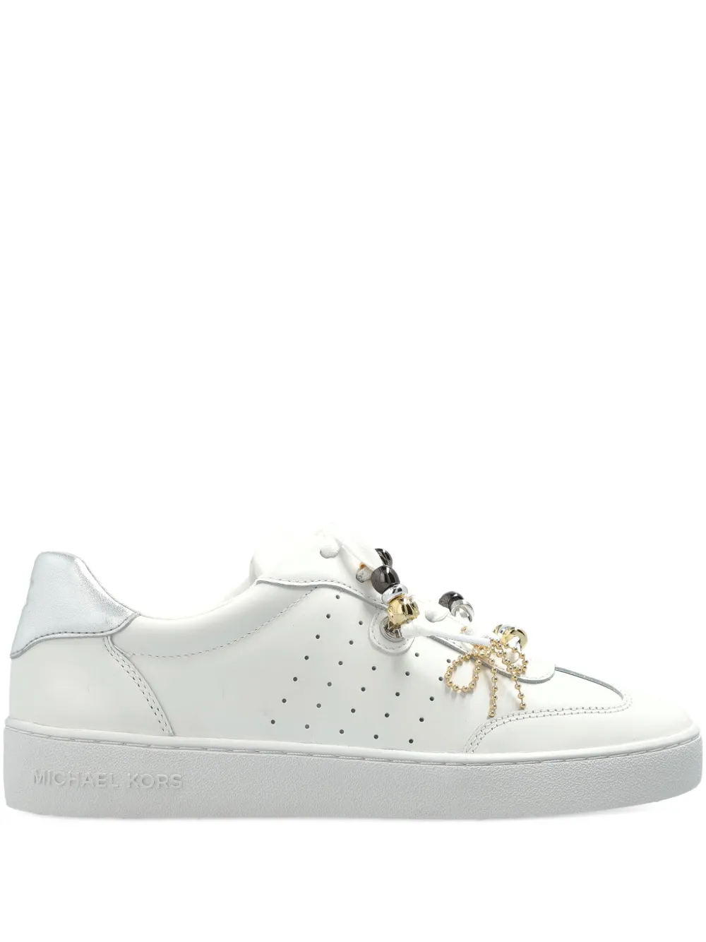 Michael Michael Kors beaded-bow sneakers | White | Image 1