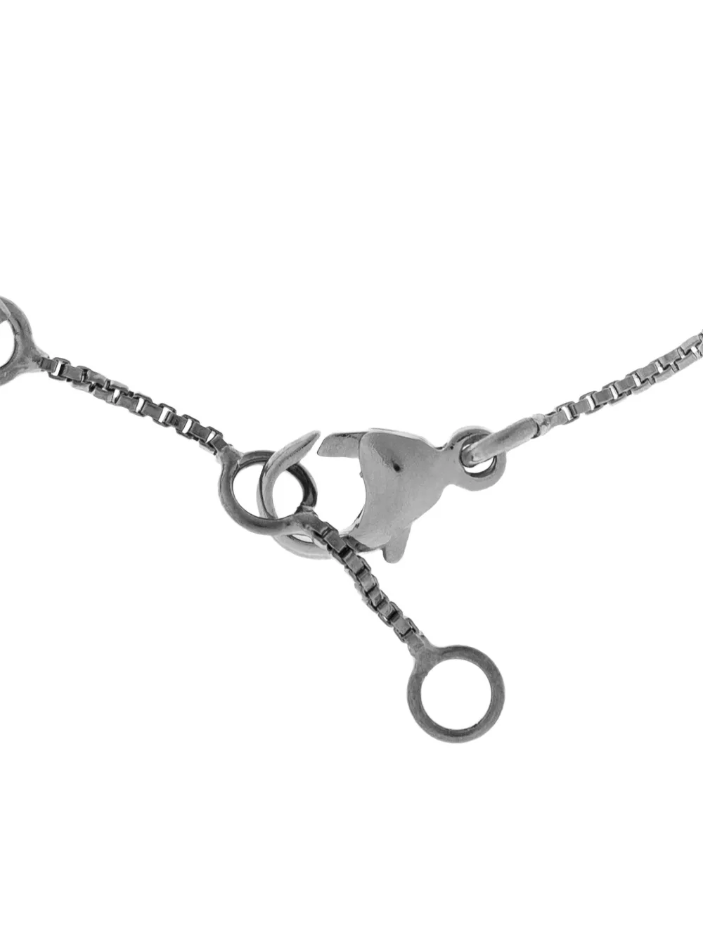 Marni Crystal-embellished Charm Bracelet In Metallic