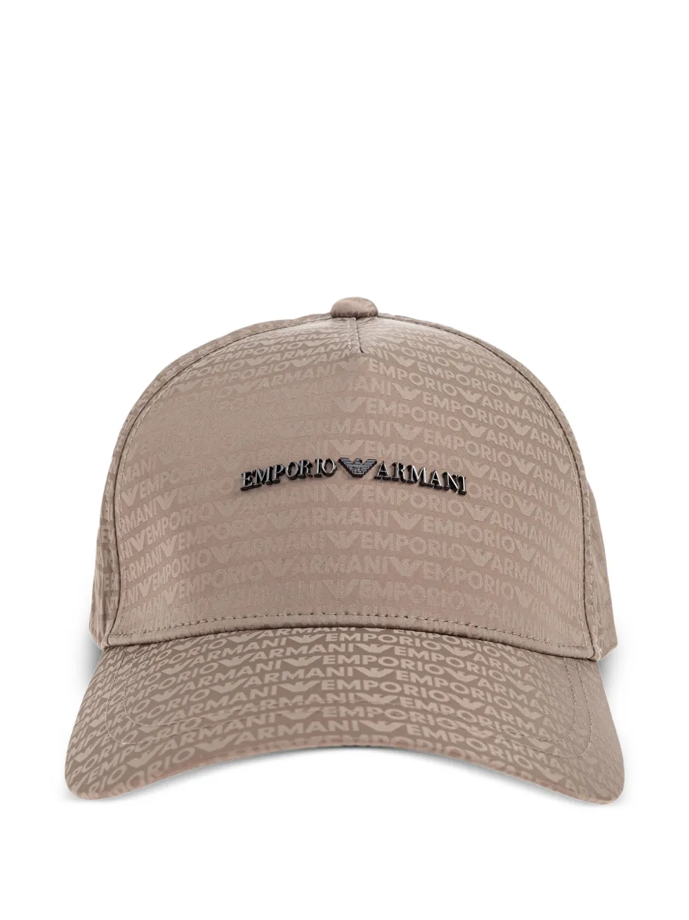Emporio Armani logo-plaque baseball cap | Neutrals | Image 1