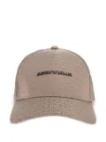 Emporio Armani logo-plaque baseball cap - Neutrals