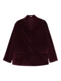 Massimo Alba patch-pocket corduroy blazer - Red