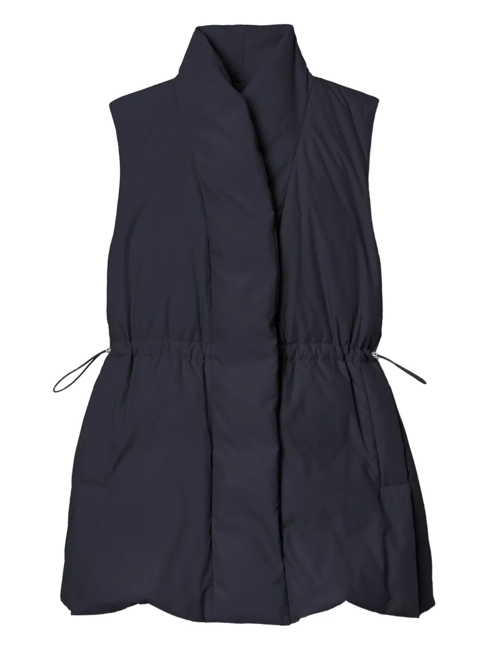 Lafayette 148 Bodywarmer met capuchon Blauw