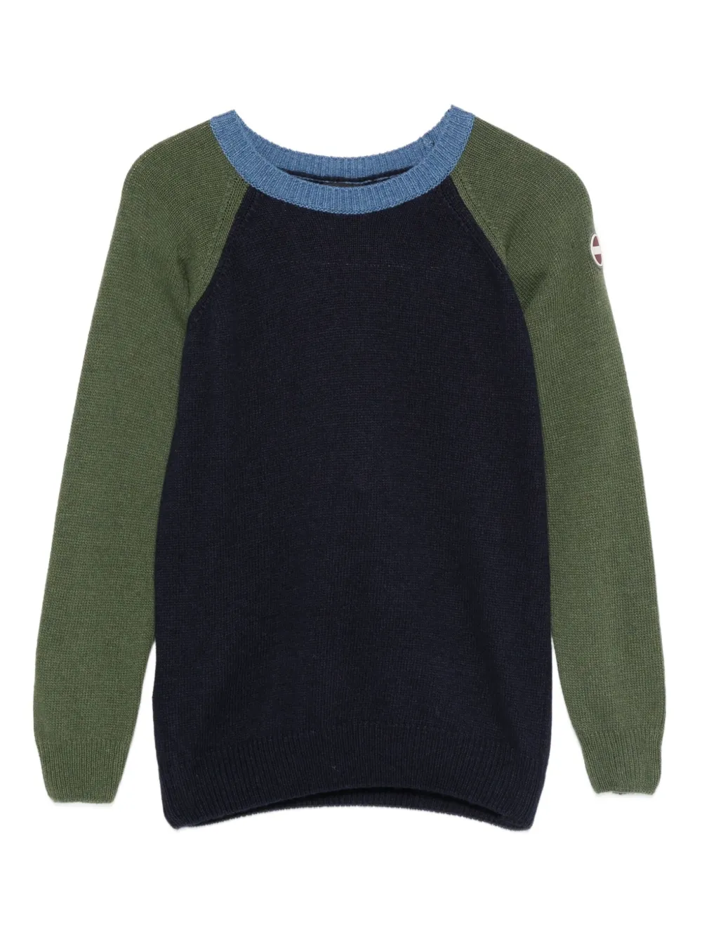 Colmar Kids Maglione con design color-block - Blu