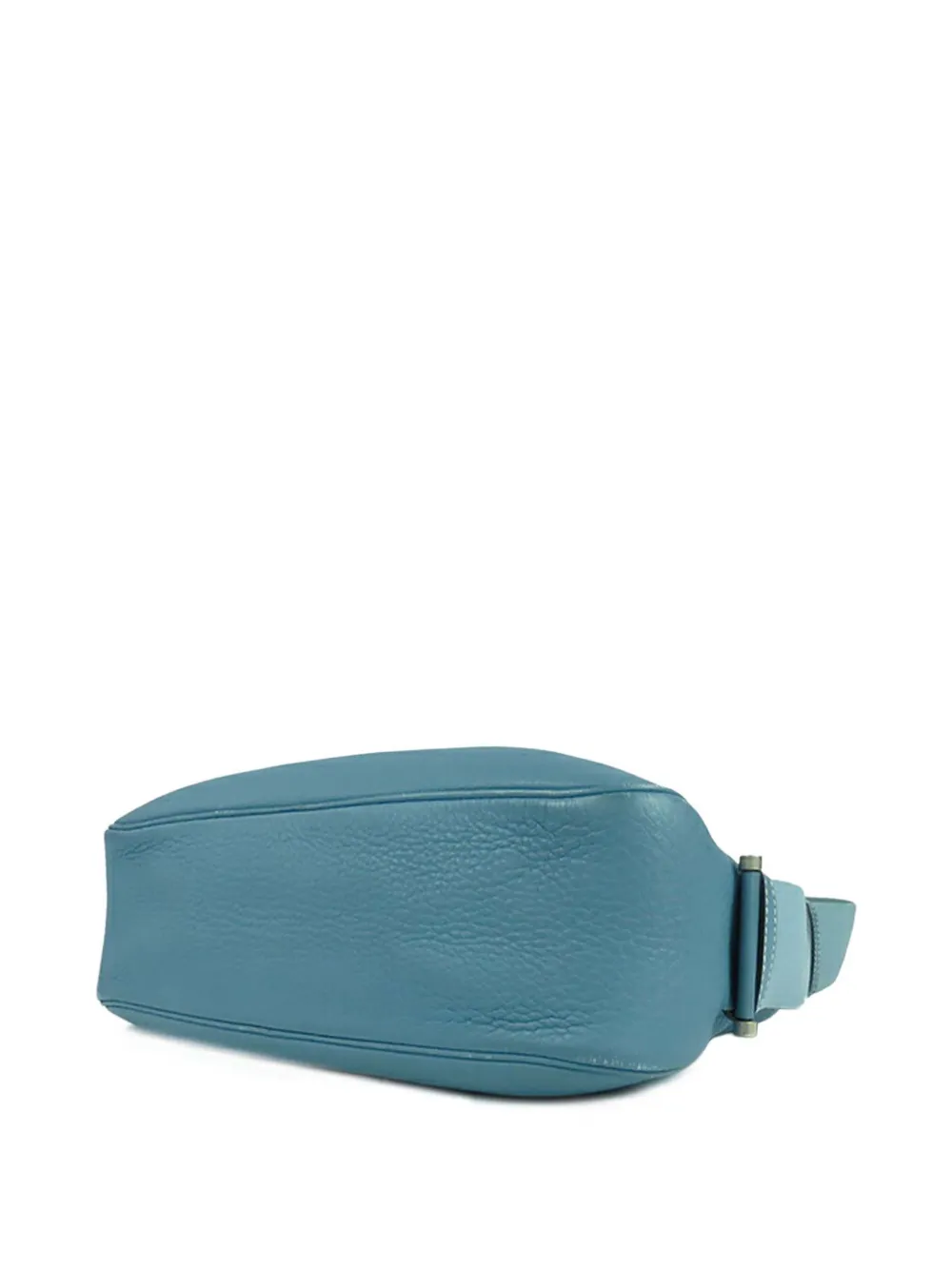 Pre-owned Hermes 1997 Ardennes Tsako Shoulder Bag In Blue