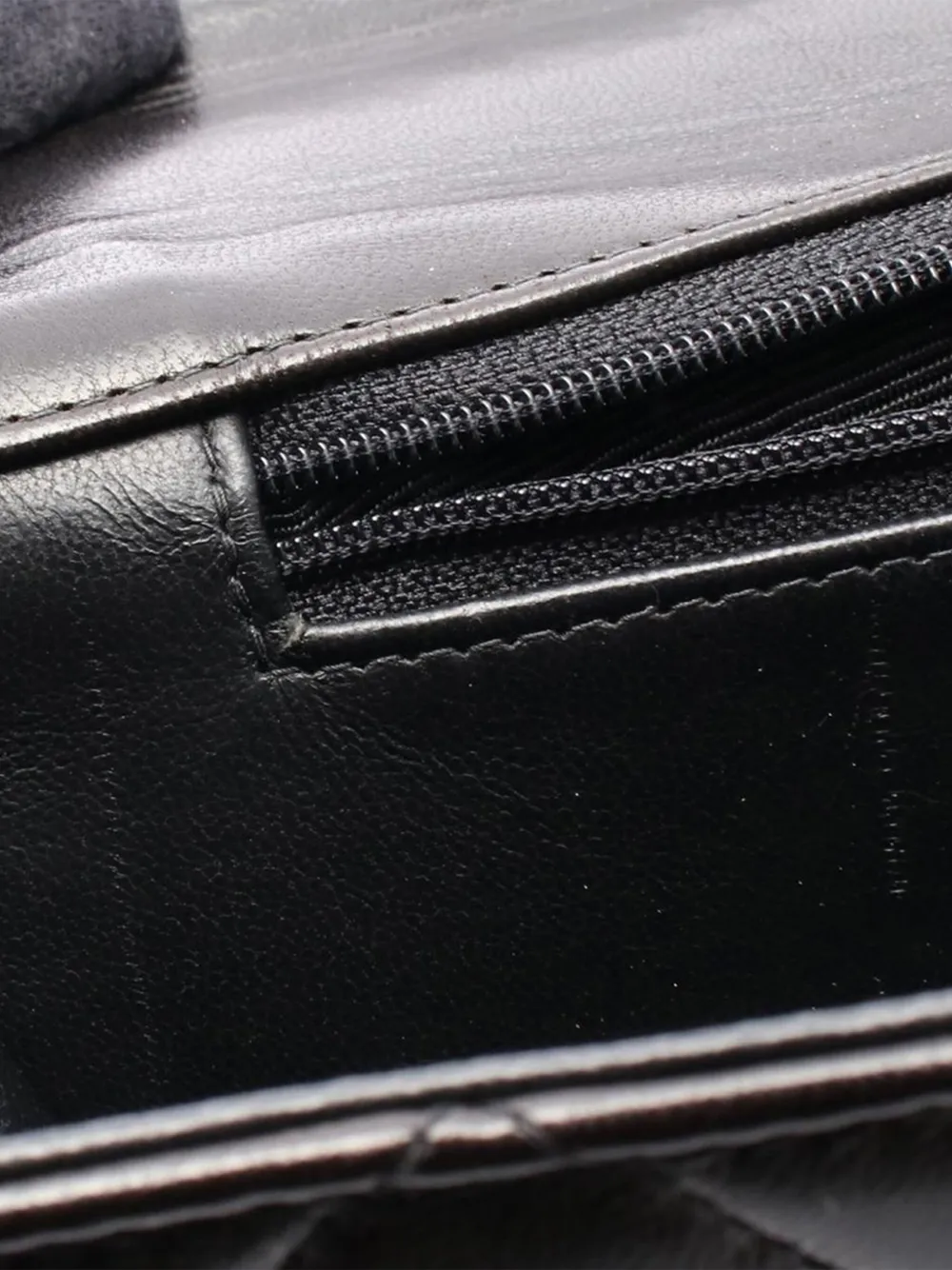 CHANEL Pre-Owned 1996-1997 CC Flap gewatteerde lamsleren aktetas | Pre-owned | Image 2