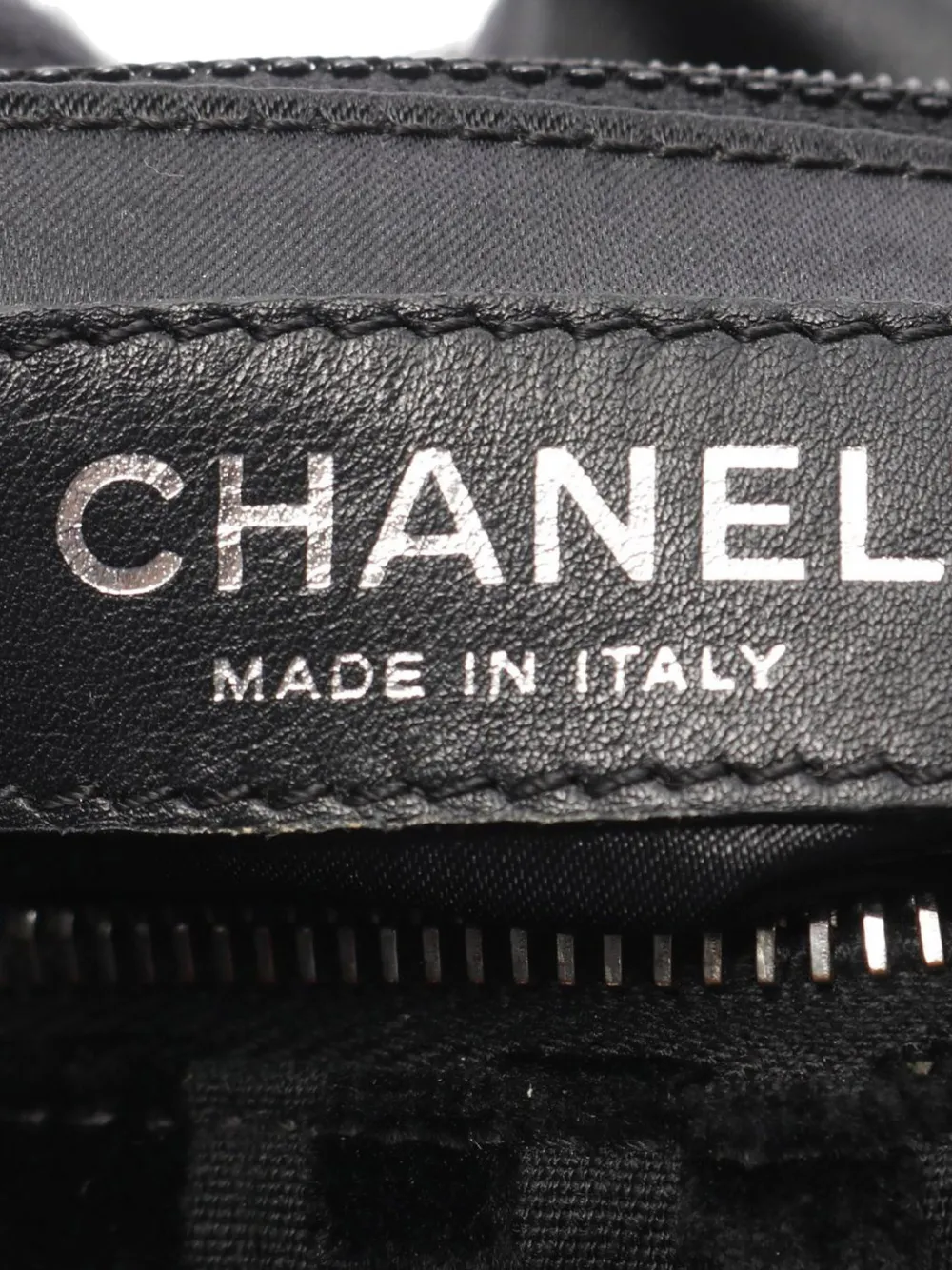 Pre-owned Chanel 2005-2006 Cc Check Embossed Velvet Belted Side Shoulder Bag In Black