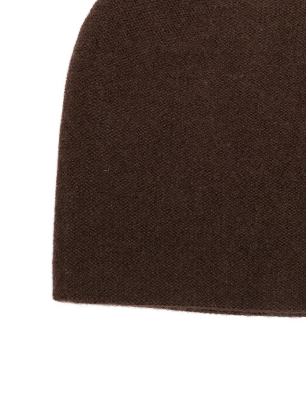 Warm-me Gerippte Beanie Aus Kaschmir In Brown