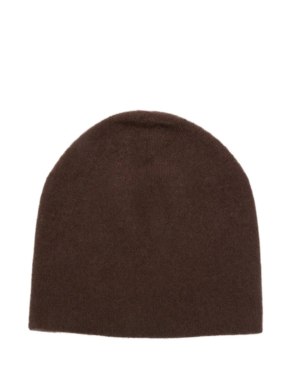 Warm-me Gerippte Beanie Aus Kaschmir In Brown