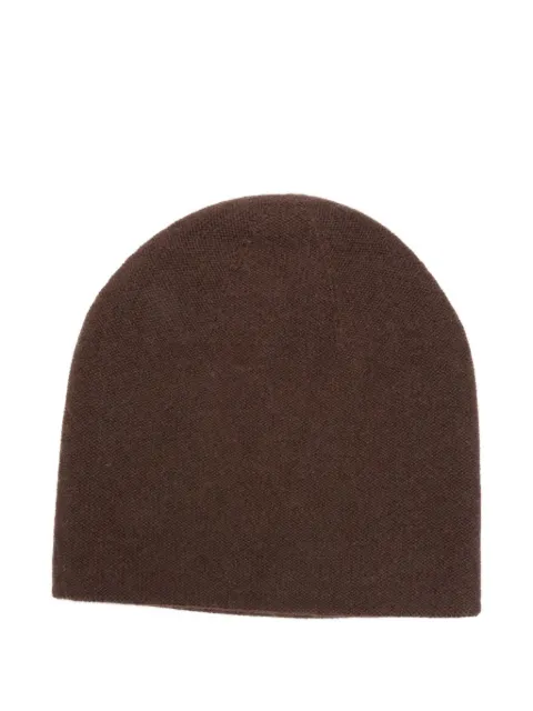 Warm-Me cashmere ribbed beanie