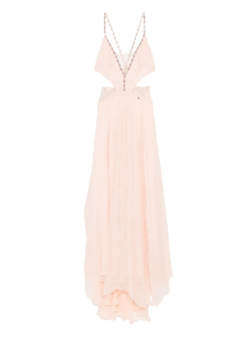NISSA Verfraaide maxi-jurk Roze