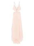 NISSA embellished cut-out maxi dress - Pink