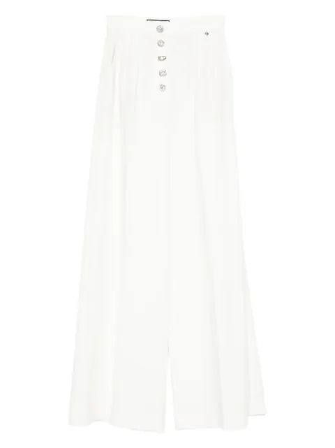 NISSA pleated embellished trousers 