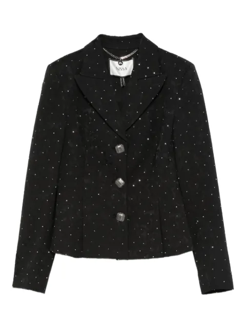 NISSA embellished button-detail jacket