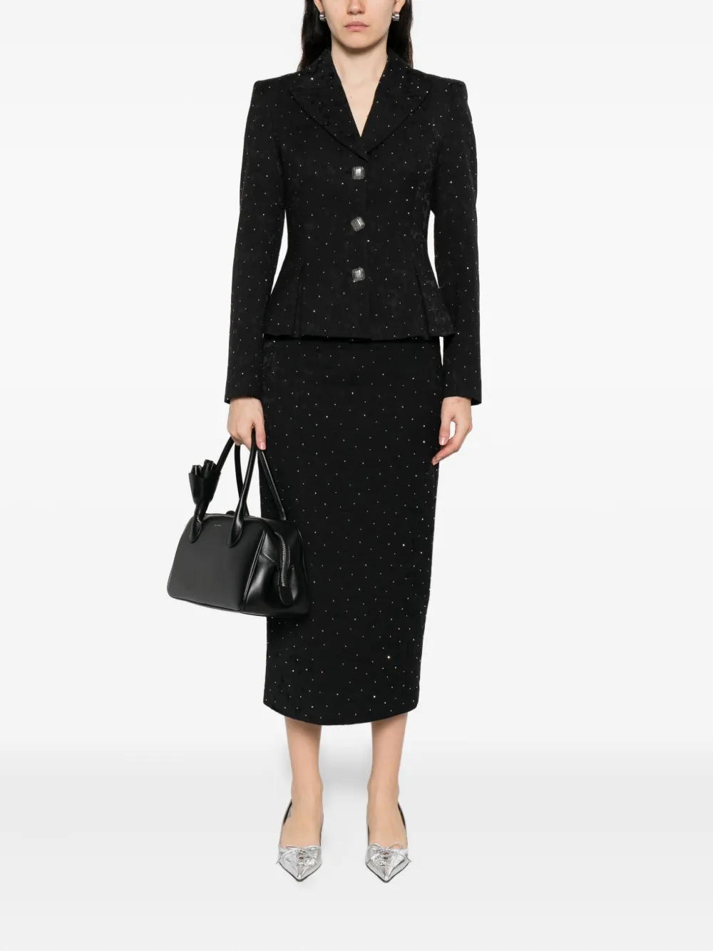 NISSA embellished midi skirt | Pencil Skirts | Image 2