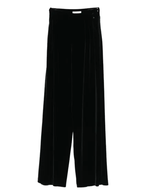 NISSA pleated textured trousers