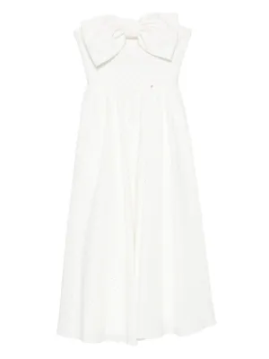 new years dress silver Vesina Midi Dress