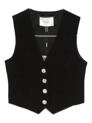 Neil Barrett Cotton Waistcoat | Black | FARFETCH CA