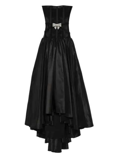 NISSA bow-embellished maxi dress