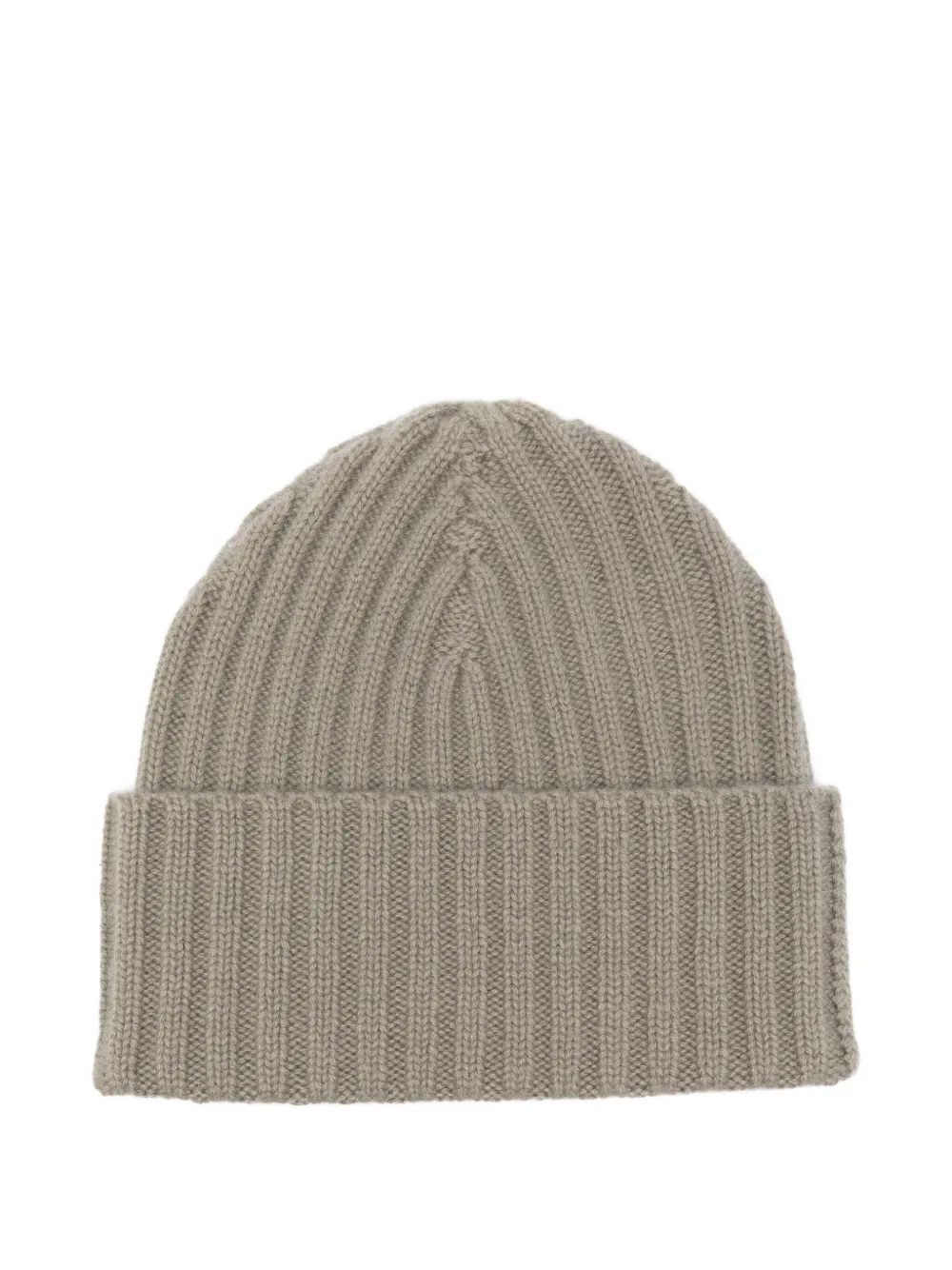 Warm-me Gerippte Beanie Aus Kaschmir In Gray