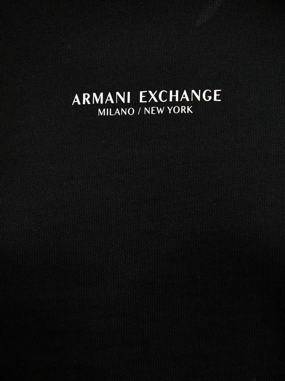 Armani Exchange Sweater met logoprint Zwart
